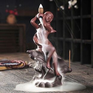 1 Set Incense Burner Woman Image Decorative Exquisite