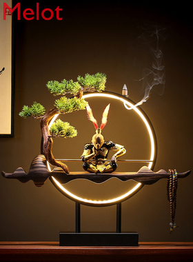New Chinese Style Backflow Incense Burner Creative Home Tea