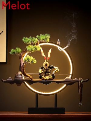 New Chinese Style Backflow Incense Burner Creative Home Tea