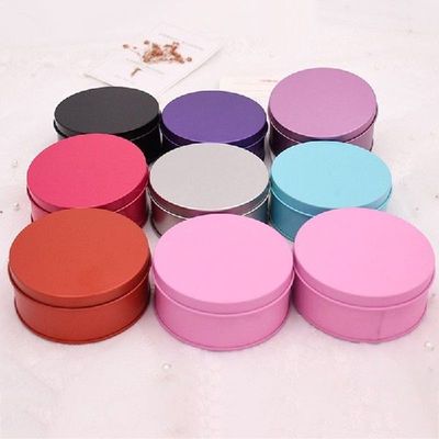 Creative Round Iron Box Wedding Gift Candy Chocolate Box