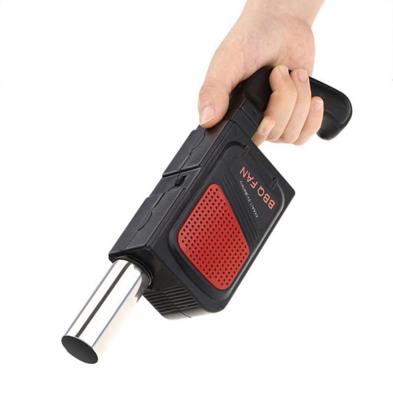 New Portable Handheld Electric BBQ Fan Air Blower for Outdoo