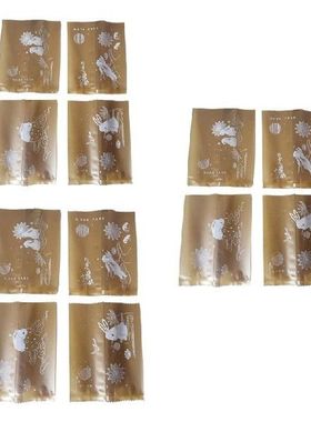 100Pcs Cake Packaging Wrapper For Moon Rabbit Baking Point
