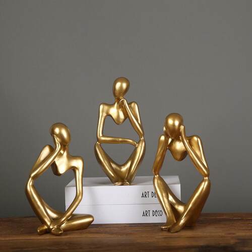 Home Decor Art Metalabstract Character Art Sculpture