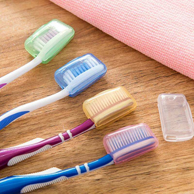 5PcsLot Toothbrush Head Cover Case For Travel Hiking Campi