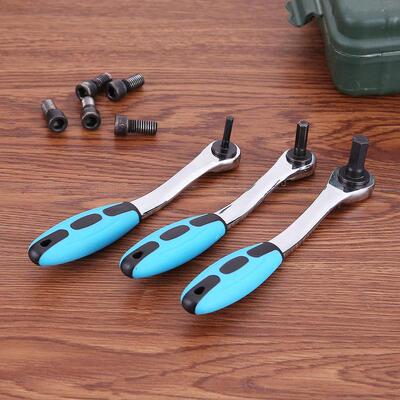 Professionl Torque Rtchet Wrench Quick Mnul Relese