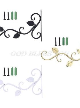 European Style Wall Hanging Flower Pot Support Bracket Hook