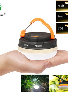 *Super Bright Mini Portable Camping Lantern Night Light 3w 3