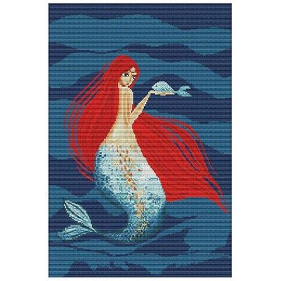 Cross Stitch Kits Pre-Printed Stiching Stamped Cross Stitch