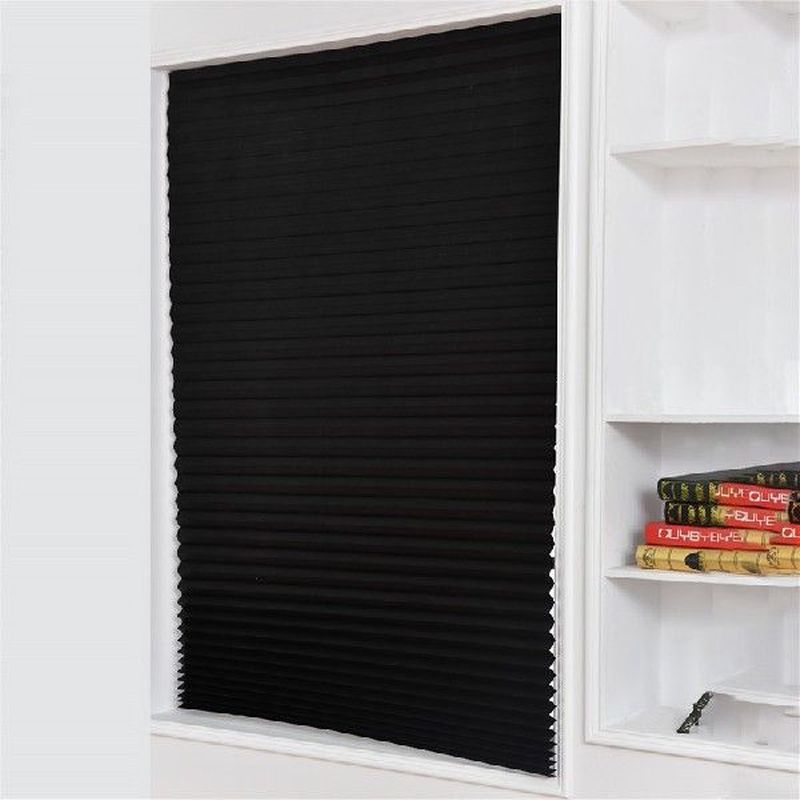 Cheap Adhesive Window Pleated Zebra Blinds And Shades Blind