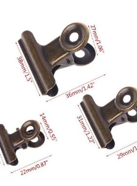 6 Buah Klip Pegangan Bulldog Logam Tas Makanan Penyegel