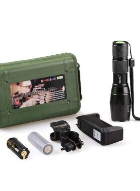 T6 Telescopic Zoom Flashlight 5 modes Hunting Wholesale L2
