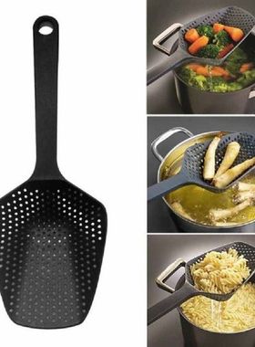 (5 colors ) Scoop Colanders Drain Shovel Vegetable