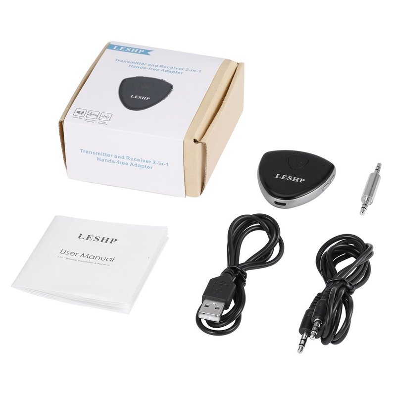 Leshp Heart Shaped Transmitter & Receiver 2 In 1 Wireles