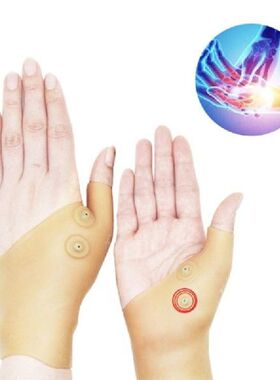 1 Pair Breathable Silicone Wrist Thumb Support Braces Soft