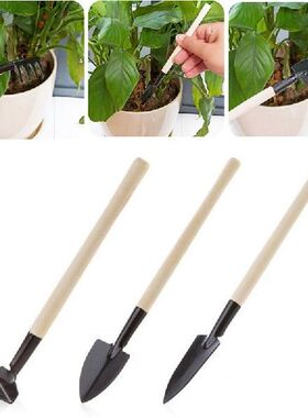 3 Buah Sekop Mini Sekop Garu Alat Pot Bunga Pot