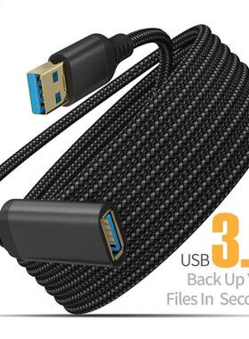 UTHAI Nylon Braided USB 3.0 Male-To-Female High-Speed Transm