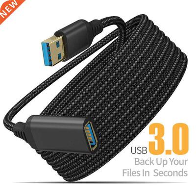 UTHAI Nylon Braided USB 3.0 Male-To-Female High-Speed Transm