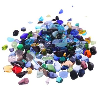 1Bag Natural Stone Pebble Crystal Gravel Flowerpot Fish