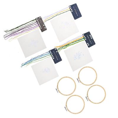 Embroidery Kits Kitpunch Starter Needle Vintage Cross Hand