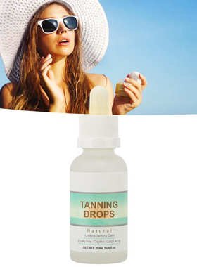 30ml Self Tanning Drops Travel Size Cruelty Free and