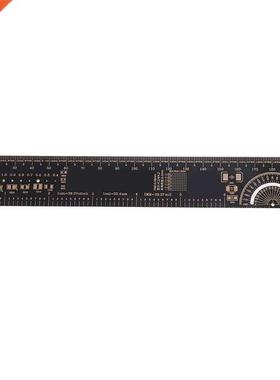 20cm PCB Ruler EDA Tool Reference Protractor Resistor Capaci