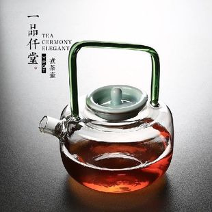 Borosilicate glass white tea boiler heat-resistant glass