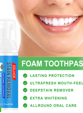 Baking Soda Toothpaste Fruity Foam Toothpaste Remove Stains