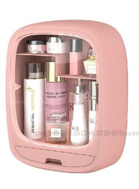 Wall-mounted Makeup Organizer Storage Box Plastic Saving