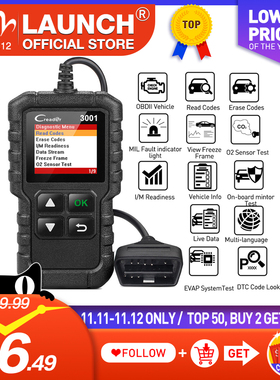 X431 CR3001 Full OBD2 scanner OBDII Code Reader Car Diagnost