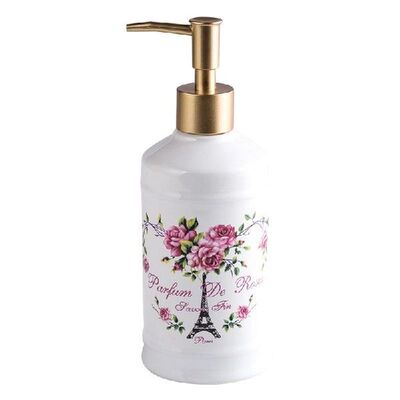 European style ceramic hand washing liquid shampoo bottles