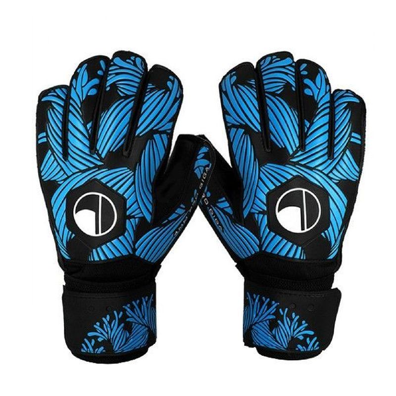 Goalkeeper Latex Gloves Full Finger Guard Goalie Gloves