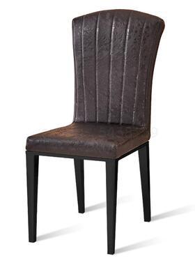 Modern minimalist home crocodile skin dining chair European