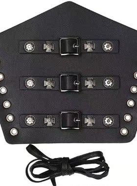 Medieval Faux Leather Arm Guards Medieval Buckle Bracers