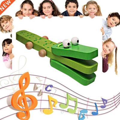 Eduional Children'S Toys Ctoon Crocodile Wooden Cast