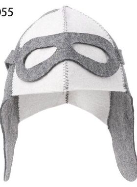 Wool Felt Sauna Hat Anti Heat Russian Banya For Bath House