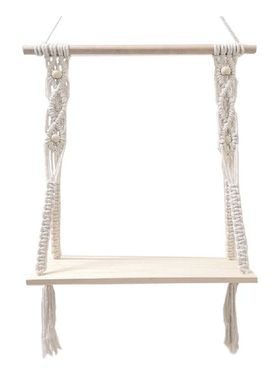 Shelf Wall Hanging Macrame Shelves Floating Rope