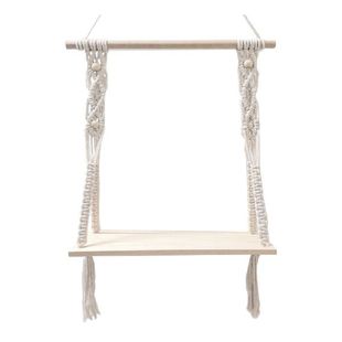 Shelf Wall Hanging Macrame Shelves Floating Rope