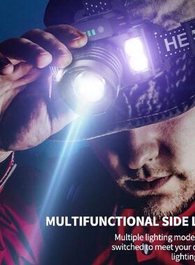 Super Bright Sensor LED Headlamp Outdoor Camping Fishing