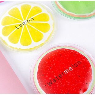 3pcs Round Colourful Iced Packs Cooler Bags Fruit Design