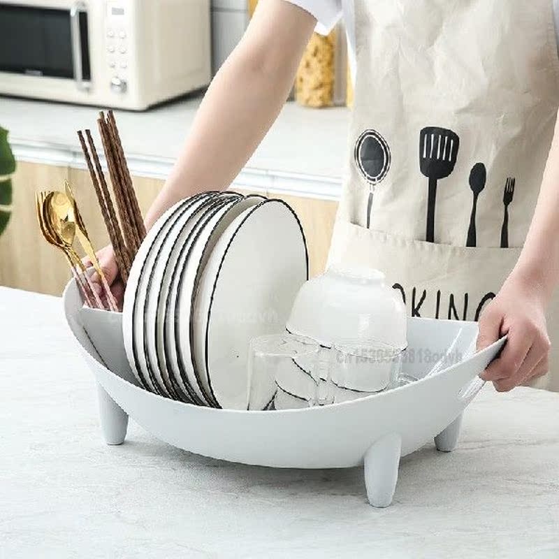 Kitchen Dish Drain Rack Multifunctional PP Chopstick