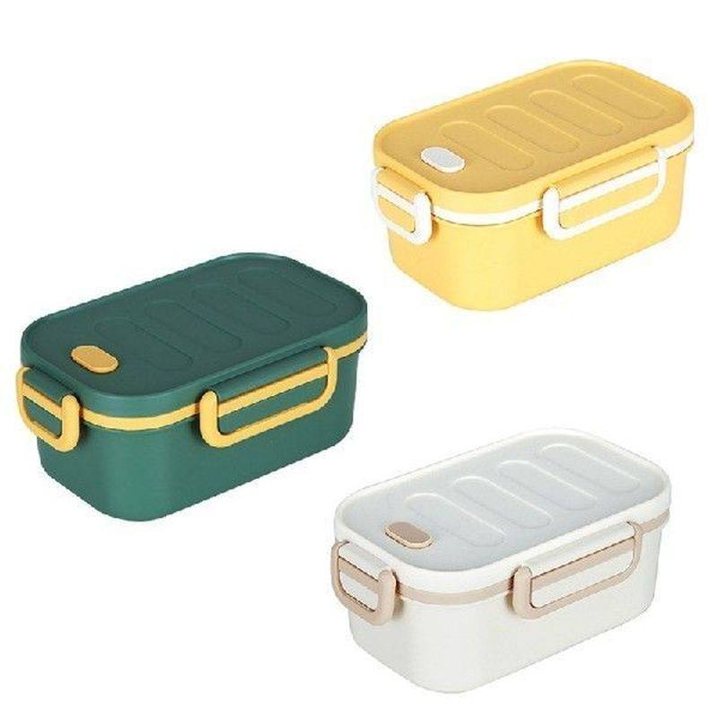 bento lunch box with 2 layer, leak-proof stackable premium