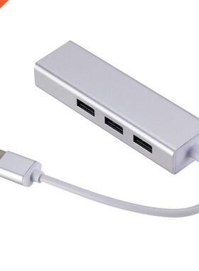 USB C Ethernet USB2.0 To RJ45 Hub 10/100/1000Mbps Ethernet A