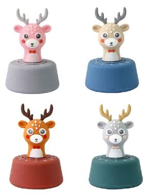 896A Cartoon Deer Shape Kitchen Timer Mechanical Wind-Up