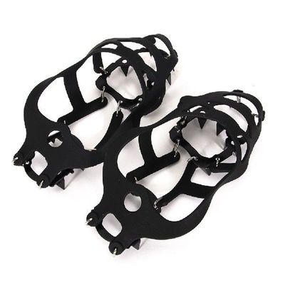 1 Pair 18 Teeth Ice Snow Crampons Climbing Gripper Shoe