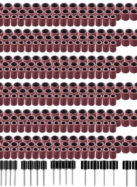 384 Pieces Drum Sander Set Including 360 Pieces Nail Sanding