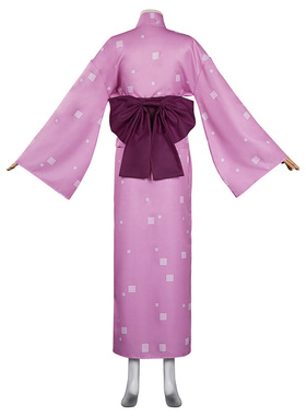 Demon Slayer  in  play Costume Kimono Outfits Halloween