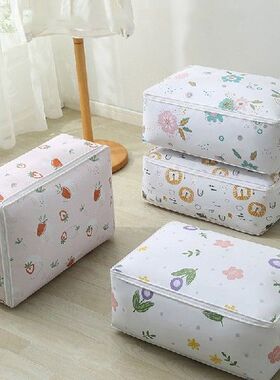 PEVA Storage Bag Foldable Quilt Clothes Storage Bags