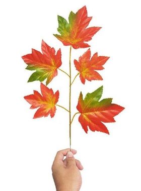 Artificial Maple Leaves for Home Wedding Party Decor Craft