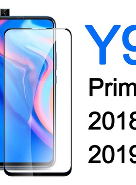 *huawei Y9 Prime protective glass on Y 9 2019 2018 screen pr