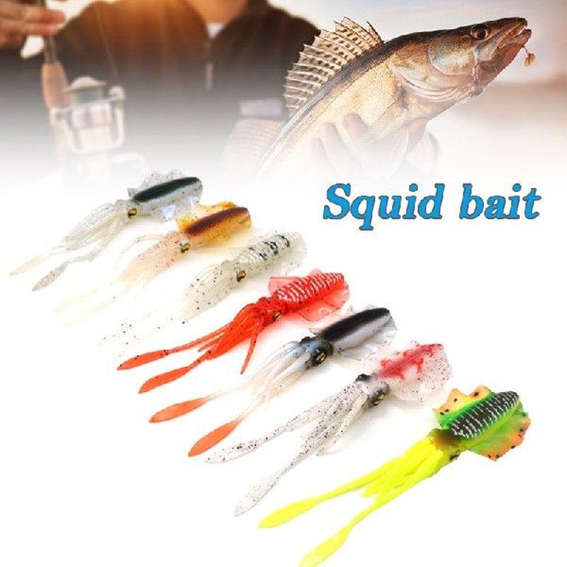 fishing baits pvc soft swimbait fish hooks realistic fish